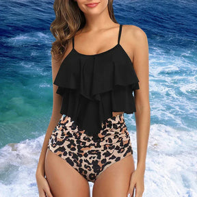 Shapewear Tankini - Leopard / S