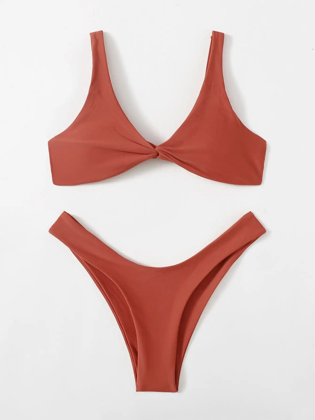 Trekant Bikini - Brun / XS